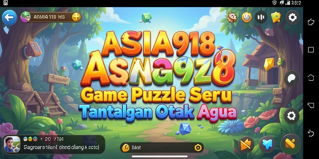 Tampilan menarik dari gameplay Puzzle ASIA918 yang menantang.