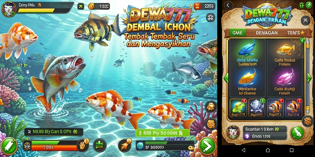 Gameplay menarik dalam DEWA777 yang penuh aksi Tembak Ikan.