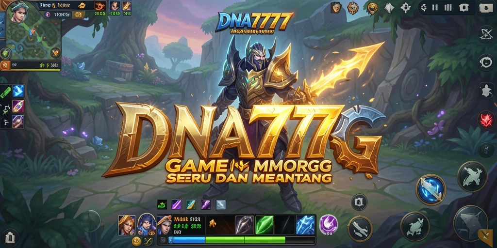 Tampak luar gameplay DNA777 yang mendebarkan di dunia MMORPG.