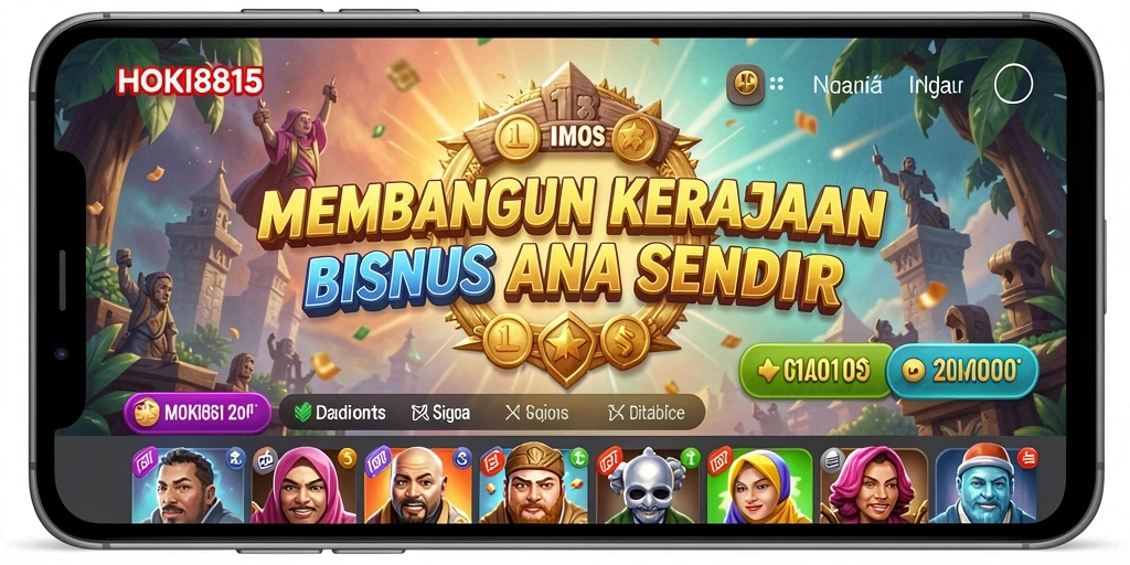 Tampak gameplay HOKI8815 yang menarik dan penuh strategi.