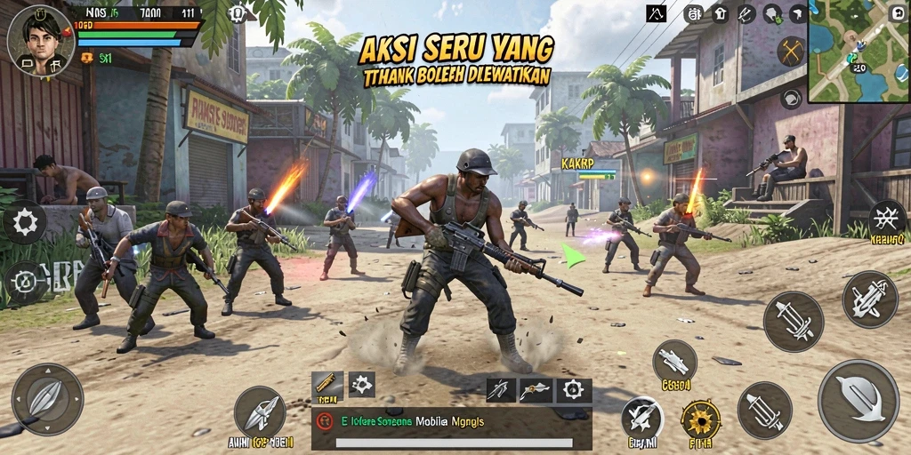 Tampilan menarik dari gameplay KAKRP yang mengasyikkan.