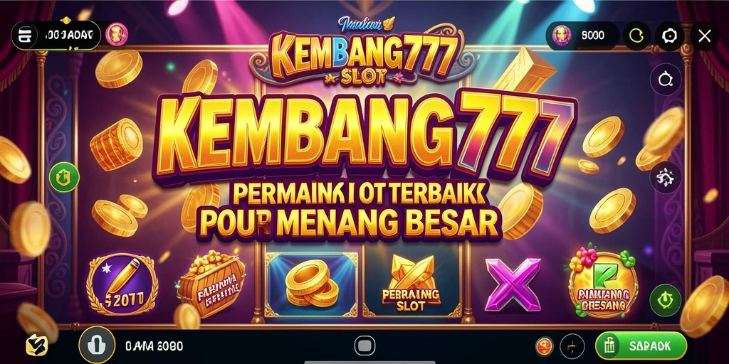 Tampilan menarik dari gameplay KEMBANG777 yang penuh warna.