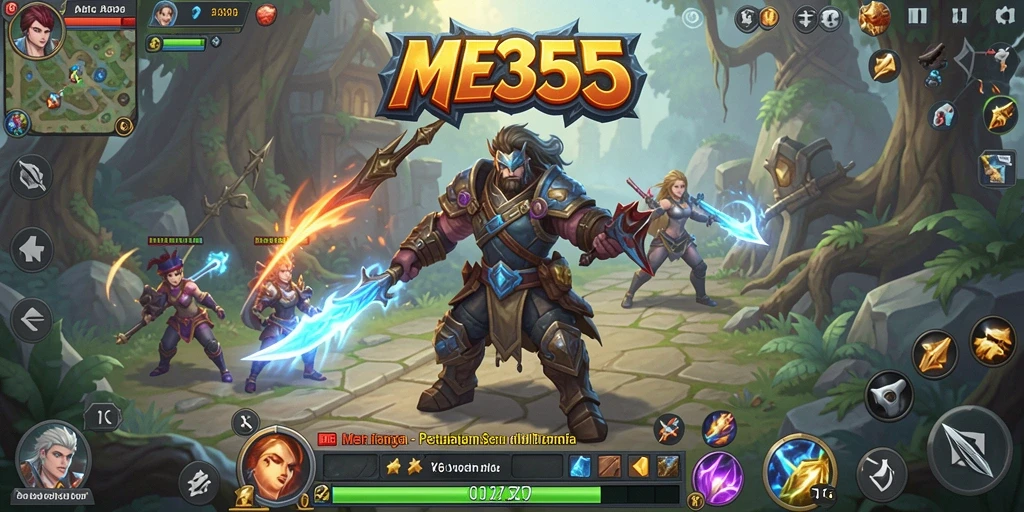 Tampilan gameplay ARPG yang mendebarkan di ME355.