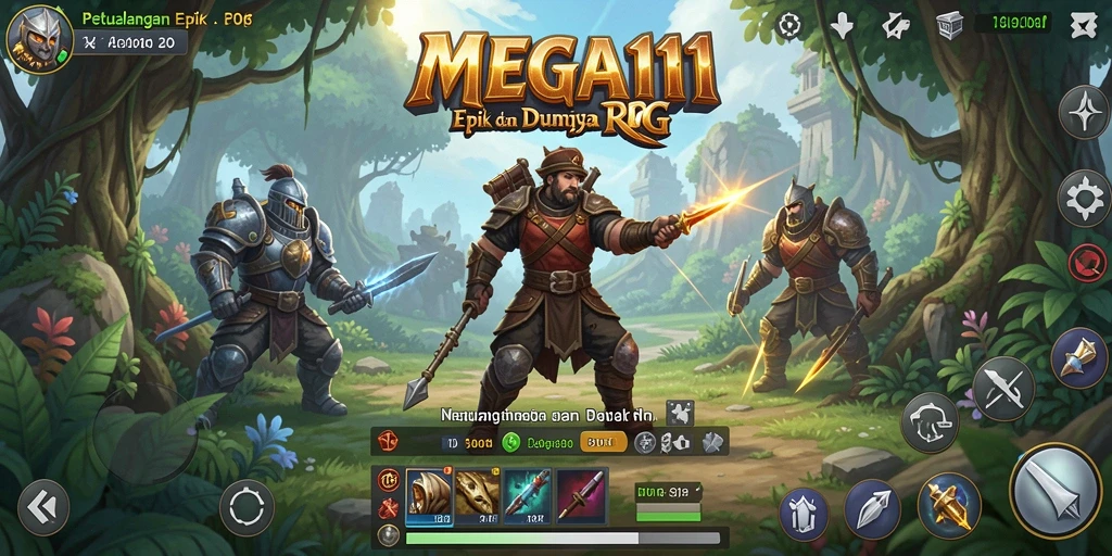 Tangkapan layar dari gameplay RPG yang menampilkan petualangan mendebarkan.