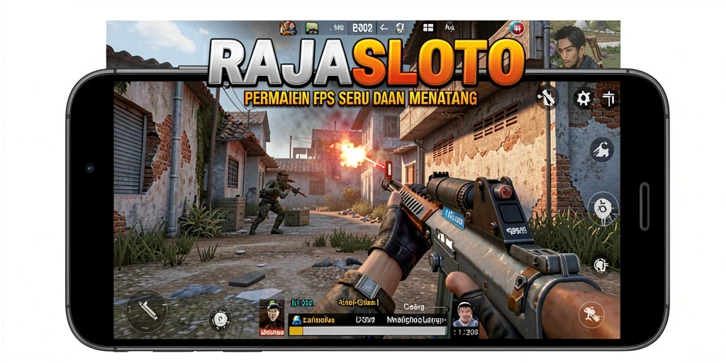Tampilan gameplay seru dan mendebarkan dari RAJASLOTO.
