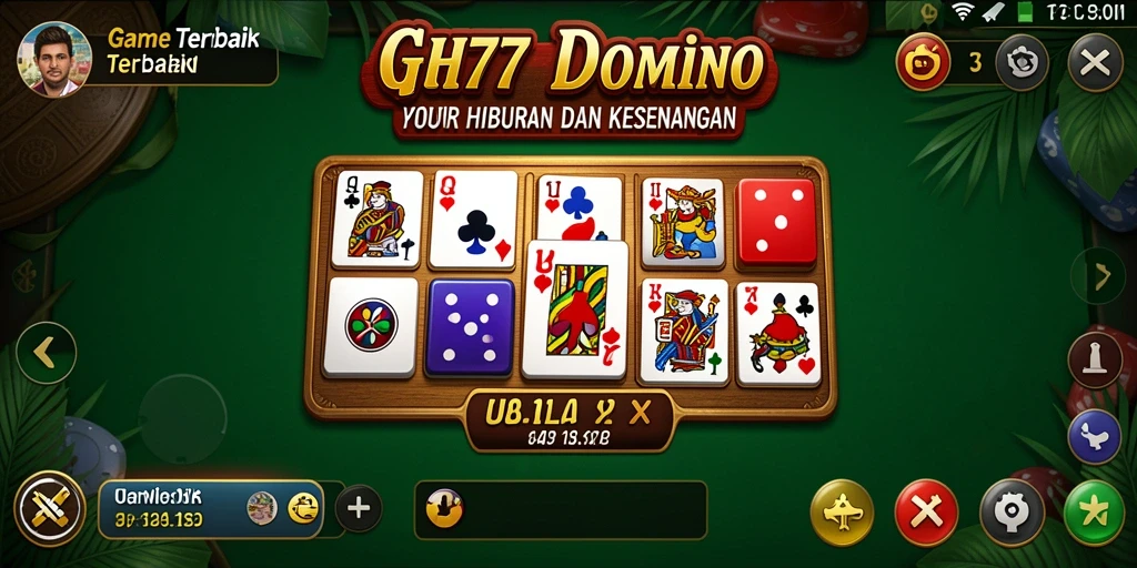 Gameplay seru di UH77 dengan tampilan grafis yang menarik.