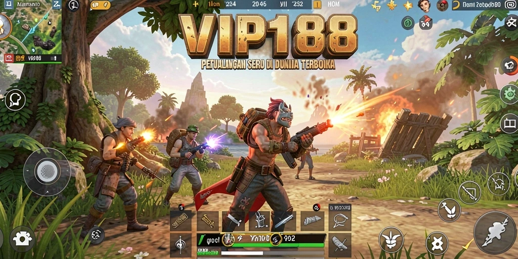 Tampilan gameplay Open World yang menakjubkan dan mendebarkan.